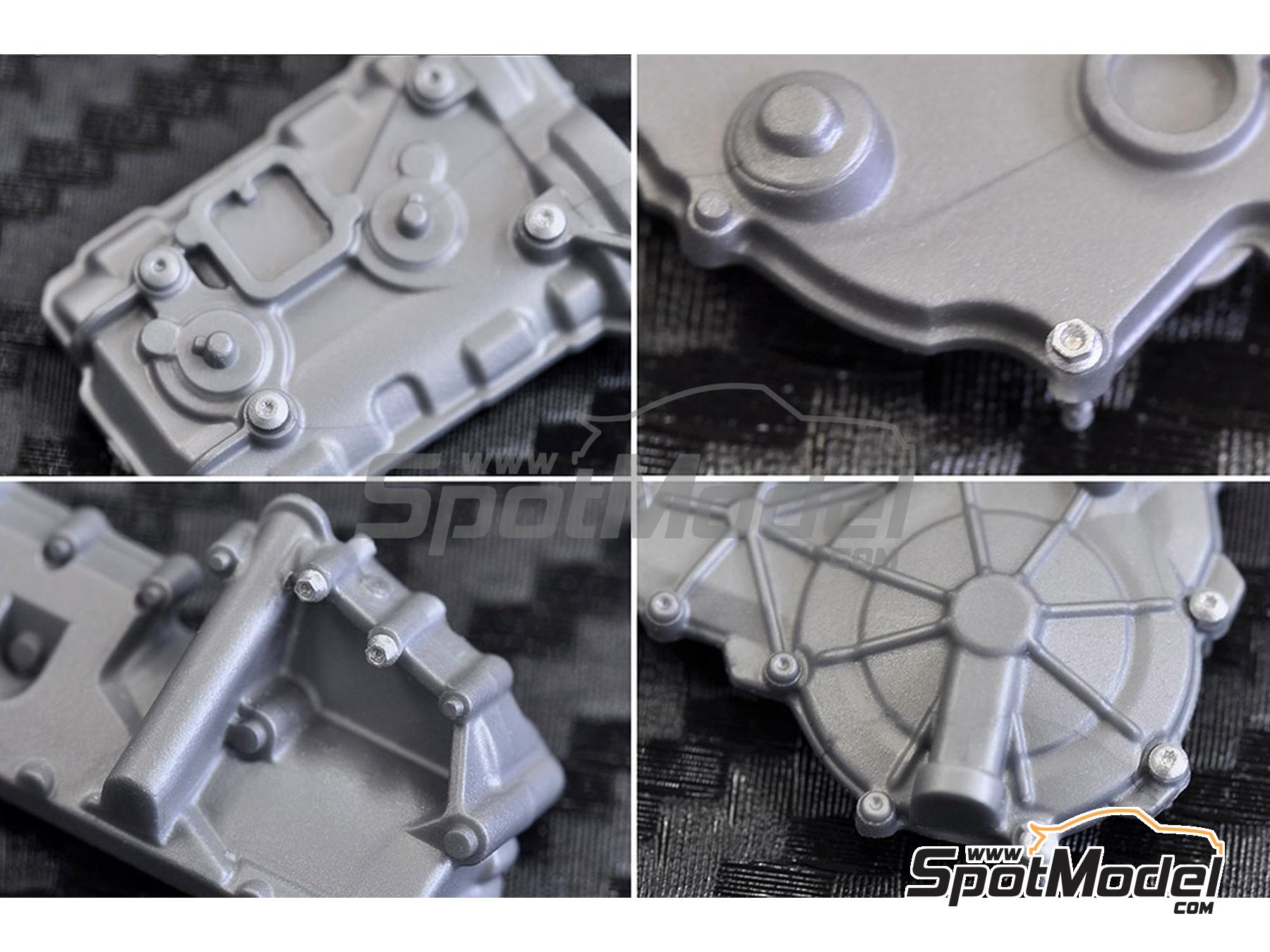 Model Factory Hiro P1176: Fasteners 1/12 scale - Motorcycle rivets